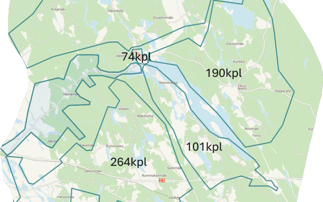 Valokuitua haluamassa